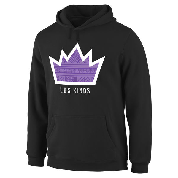 NBA Men Sacramento Kings Noches Enebea Pullover Hoodie  Black->sacramento kings->NBA Jersey